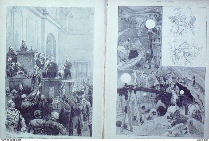 Le Monde illustré 1879 n°1141 Russie Astrakan Vietlandka comte de Sancy