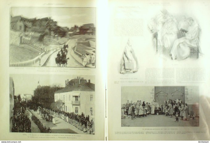 Le Monde illustré 1898 n°2131 Madagascar Tananarive Bulgarie Sofia Alexandre de Battenberg Gabriel D