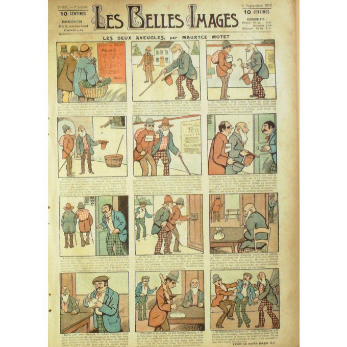 Les belles images 1910 n° 34 CHANGER D'ARMES
