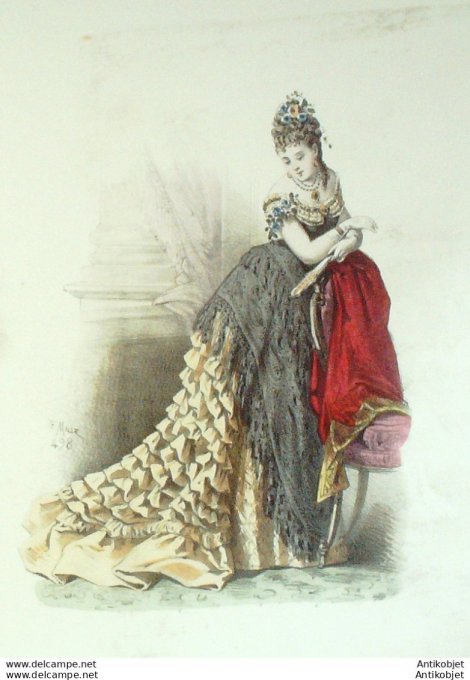 L'élégance parisienne 1871 # 498