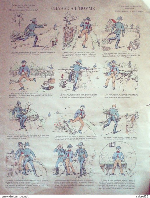 Chasse A L'homme (Pellerin d'epinal) Chauffour