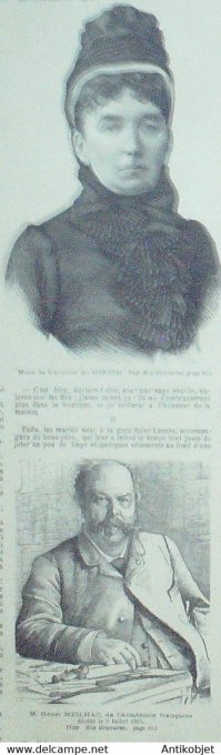 Soleil du Dimanche 1897 n°29 Baronne Hirsch Henri de Mailhac Jubile Reine Victoria