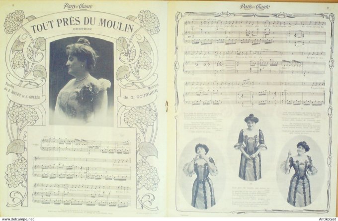 Paris qui chante 1905 n°143 Thibaud Numéro Spécial