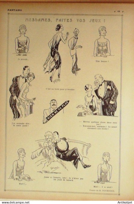 Fantasio 421 1924 Milliere Mendousse Vadasz Willette Vallee