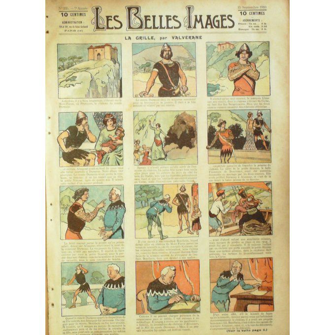 Les belles images 1910 n° 35