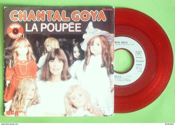Goya Chantal 45T SP La poupée 1979 (disque rouge)