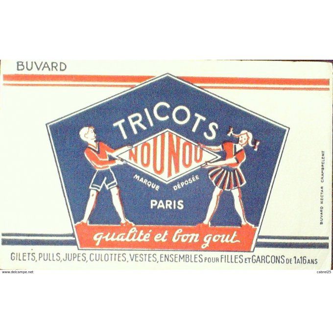 Buvard NOUNOU Laines