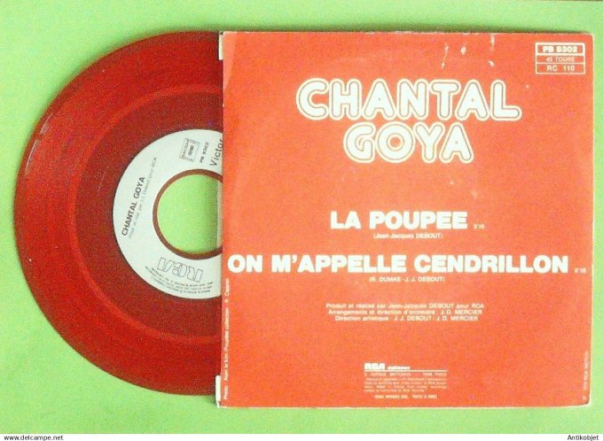 Goya Chantal 45T SP La poupée 1979 (disque rouge)