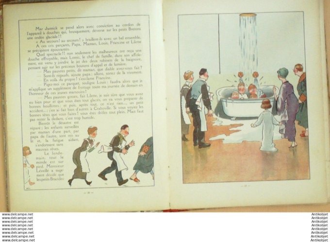 Jordic Les petits Brazidec a Paris 2 (Garnier) Eo 1921