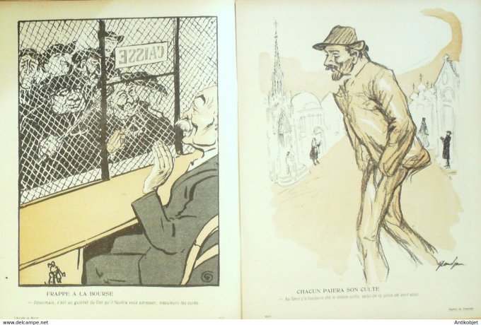 L'Assiette au beurre 1904 # 176 Rupture du Concordat Grandjouan