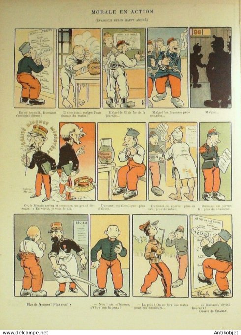 Le Rire 1902-06-14 # 397 Journal humoristique Ed.Originale Le President en balance"