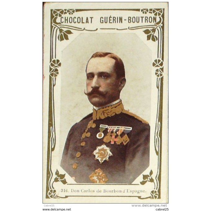 Espagne Don Carlos De Bourbon 316