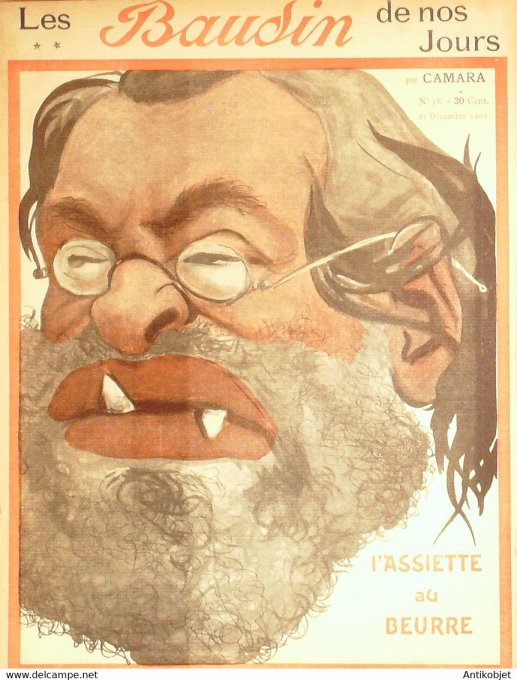 L'Assiette au beurre 1901 #  38 Les Baudin de nos jours Camara