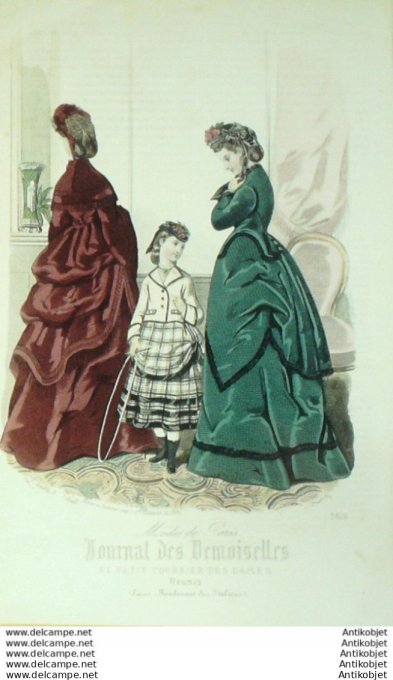 Journal de Demoiselles 1871 # 3816