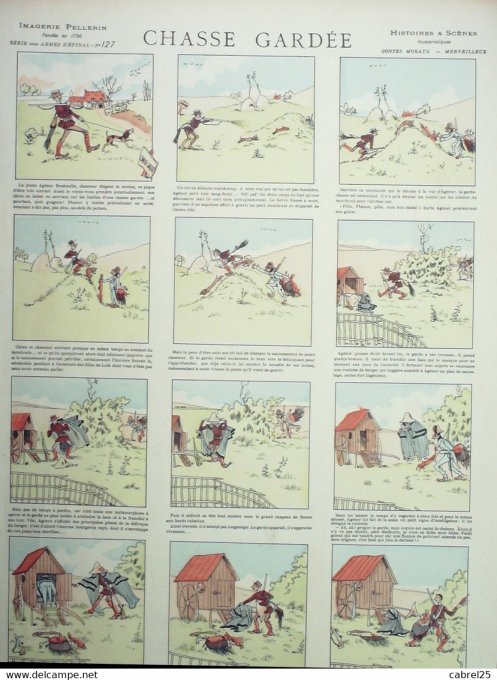 Chasse Gardee  (Pellerin d'epinal) Loys