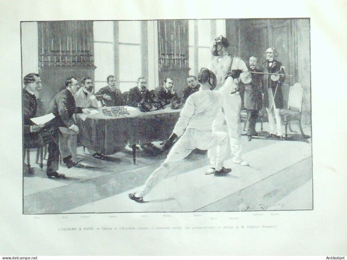Le Monde illustré 1891 n°1811 Brésil Dom Pedro Bayonne (64) Mgr Jauffret
