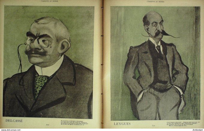 L'Assiette au beurre 1901 #  38 Les Baudin de nos jours Camara