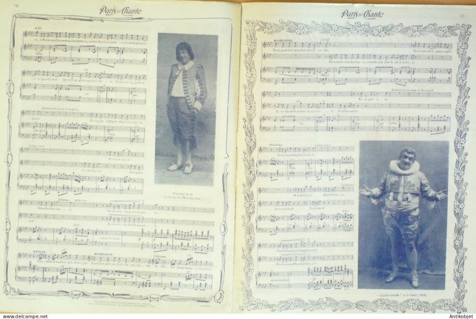 Paris qui chante 1905 n°142 Fugère Paul Numéro Spécial