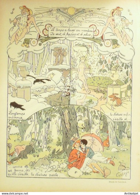 Le Rire 1900-05-30 # 278 Journal humoristique Ed.Originale La jambe