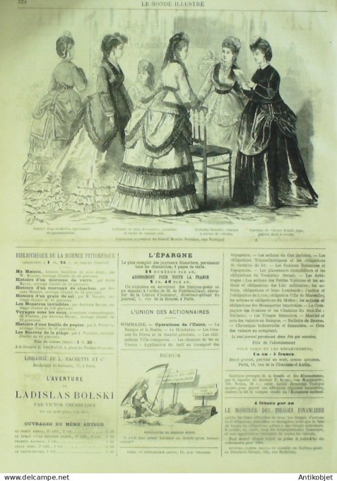 Le Monde illustré 1869 n°651 Havre (76) Suisse Genève Turquie Constantinople Belgique Liège
