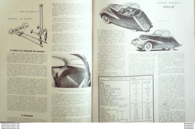 R.T Automobile Hotchkiss 680 686 Course CTA Arsenal 18 # 1947