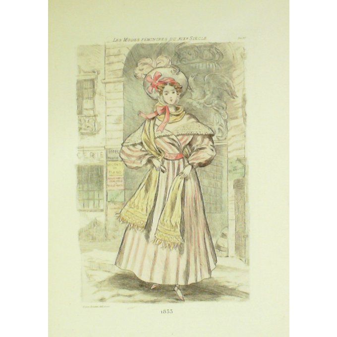 Mode Féminine époque 1833 (H.Boutet)