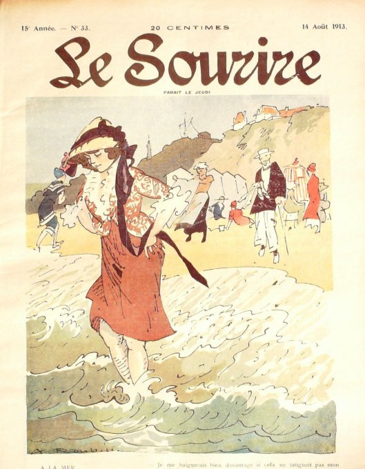 Le Sourire 1913 n°033 ROUBILLE BURRET FAU LABORDE BARCET
