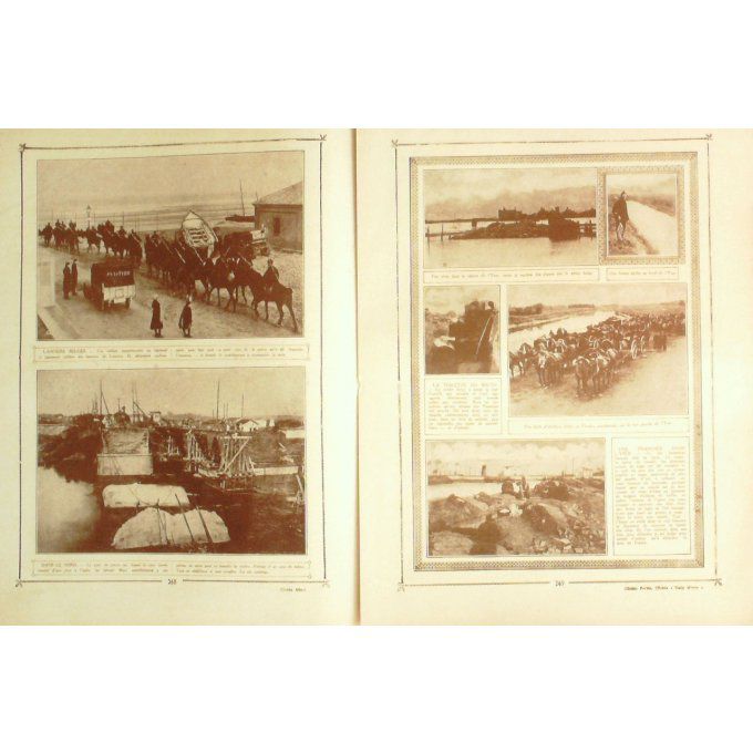 Panorama 1914 n°33-RAID FRIEDRICHSHAFEN-LILLE(59)-YPRES -MONOPLAN BIPLAN