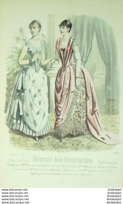 Journal de Demoiselles 1886 # 4558 (Maison Vidal)