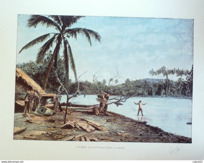 Polynésie RAIATEA Pêche au Harpon