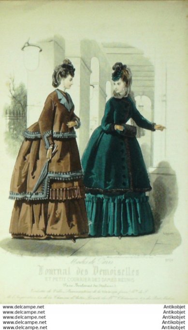 Journal de Demoiselles 1869 # 3726