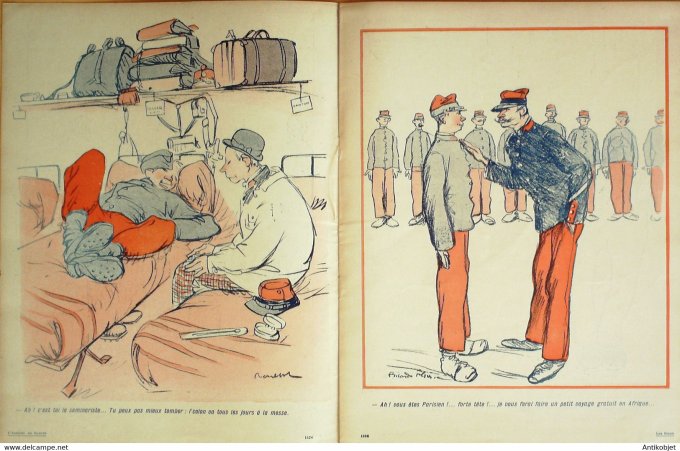 L'Assiette au beurre 1906 # 291 Les bleus Poulbot Florès