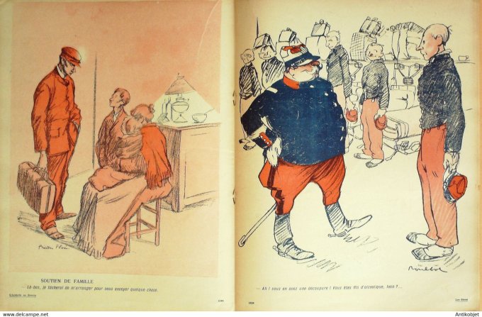 L'Assiette au beurre 1906 # 291 Les bleus Poulbot Florès