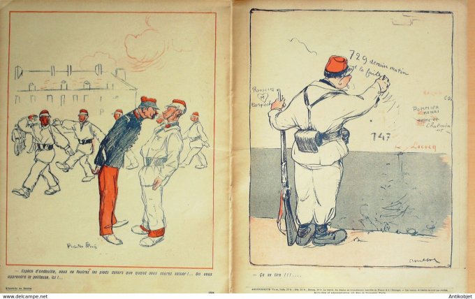L'Assiette au beurre 1906 # 291 Les bleus Poulbot Florès