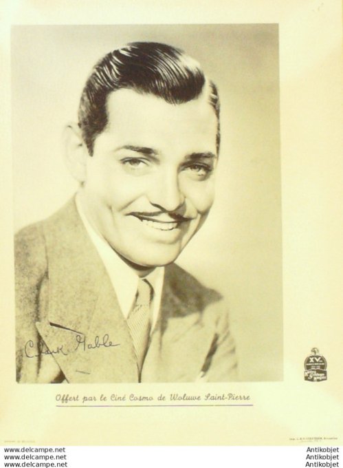 Gable Clark (Photo Cosma Ciné Woluwe St Pierre)