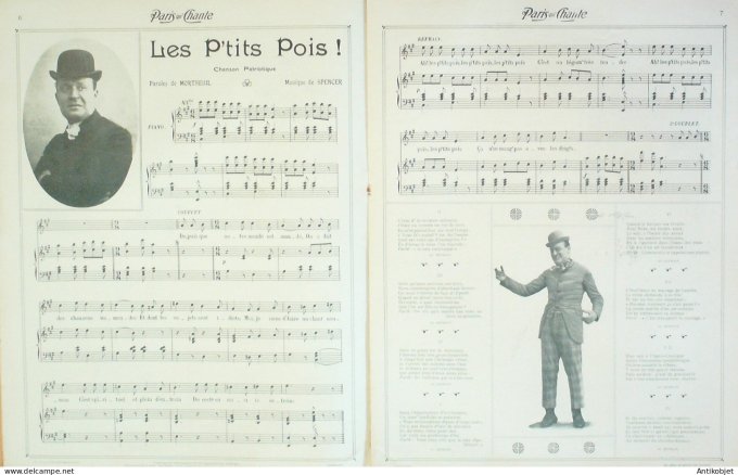 Paris qui chante 1905 n°144 Dranem numéro Spécial