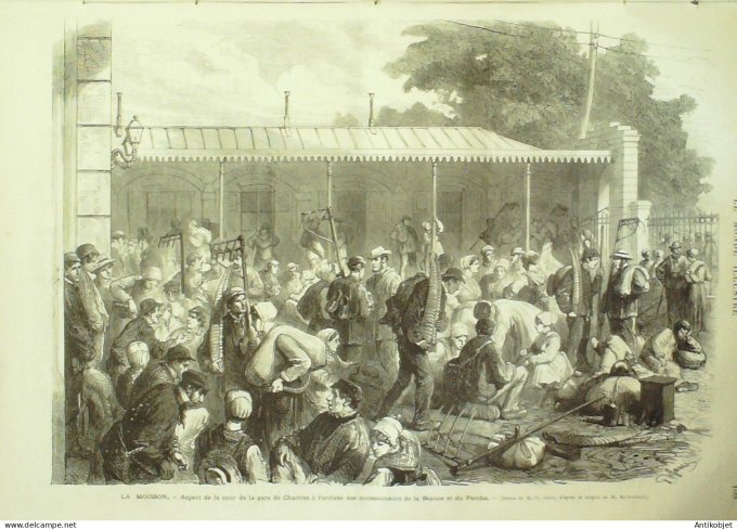 Le Monde illustré 1873 n°853 Nancy (54) Autriche Frohsdorff Quimper-Corentin (29) Italie Conegliano 