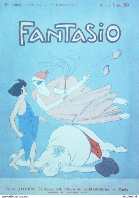 Fantasio 432 1925 Polack Studdy Guillaume Spinelly Morin