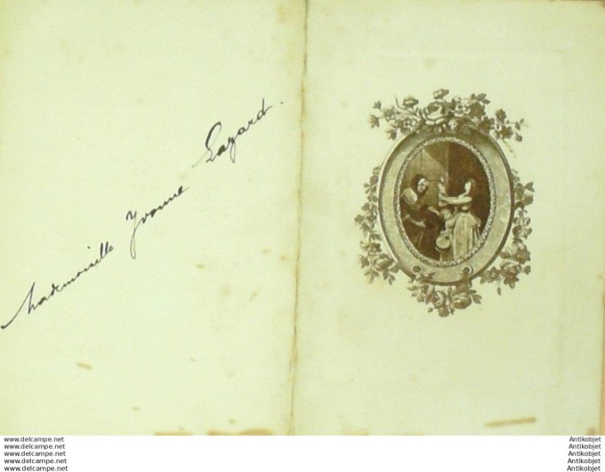 Menu illustre Restaurant Voyenne-Lecat (01) 1913