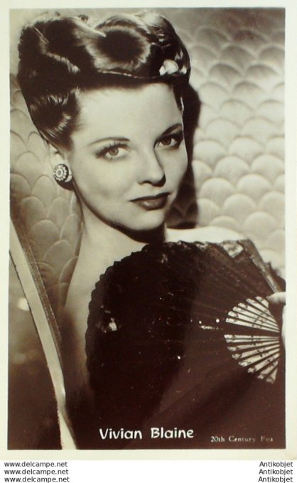 Blaine Vivian (Photo De Presse) 1950