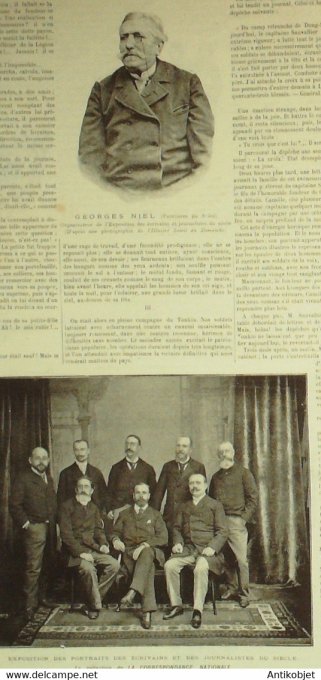 Soleil du Dimanche 1893 n°27 Rainey Brunnetière Georges Niel Pierrot marchand de coco