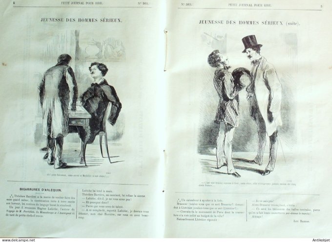 Petit journal pour Rire 1862 # 365 Il n'y a plus d'enfants Randon