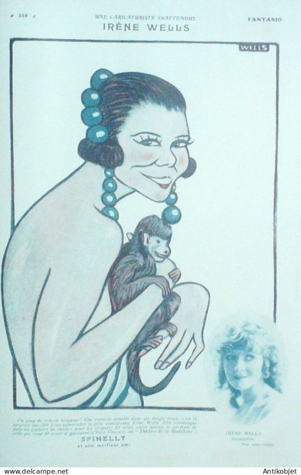 Fantasio 432 1925 Polack Studdy Guillaume Spinelly Morin