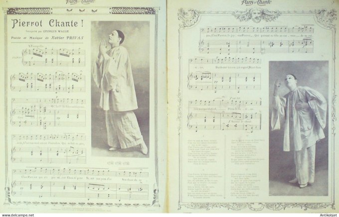 Paris qui chante 1905 n°150 Xavier Privas numéro Spécial