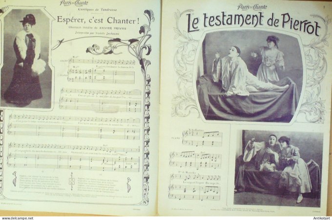 Paris qui chante 1905 n°150 Xavier Privas numéro Spécial