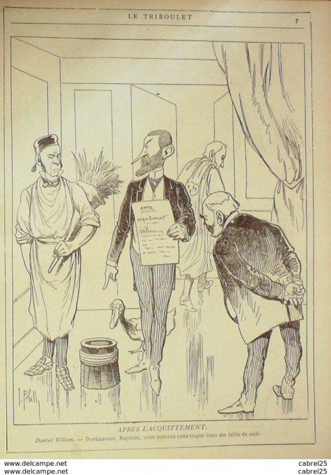 Le Triboulet 1888 n°14 BLASS GRELOT ROLAND LILIO DE PALVET