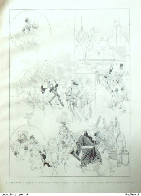 Le Monde illustré 1886 n°1511 Decazeville (12) Madagascar Tananarive Kabar