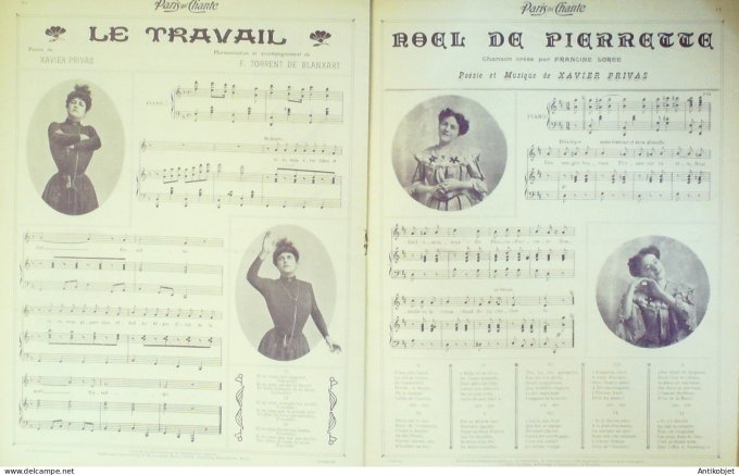 Paris qui chante 1905 n°150 Xavier Privas numéro Spécial