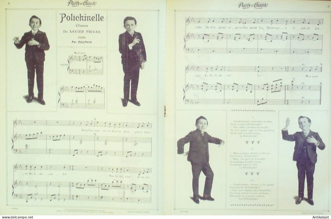 Paris qui chante 1905 n°150 Xavier Privas numéro Spécial