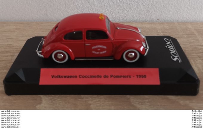 Volkswagen Coccinelle de Pompiers 1:43 1950